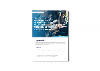 Building a Modern Motor Claims System from the Ground Up for a Polish Insurer