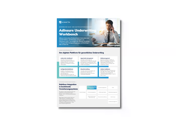 AdInsure Underwriting Workbench