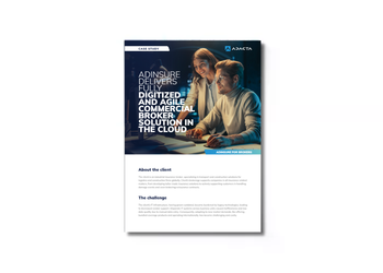 AdInsure delivers fully digitized and agile insurance broker solution in the cloud